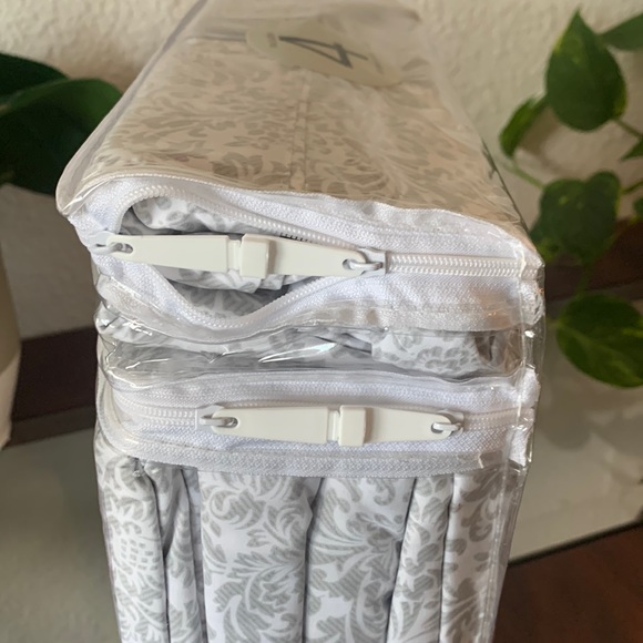 NIB Charisma California King 6 piece Sheet Set Bella Pearl Microfiber - Picture 4 of 5